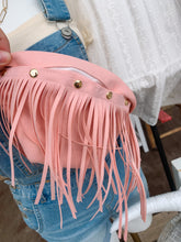 Load image into Gallery viewer, Fringe Bum Bag in Pink