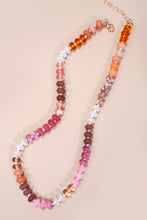 Load image into Gallery viewer, Natural Agate Beaded Necklace