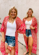 Load image into Gallery viewer, All My Focus Duster Kimono