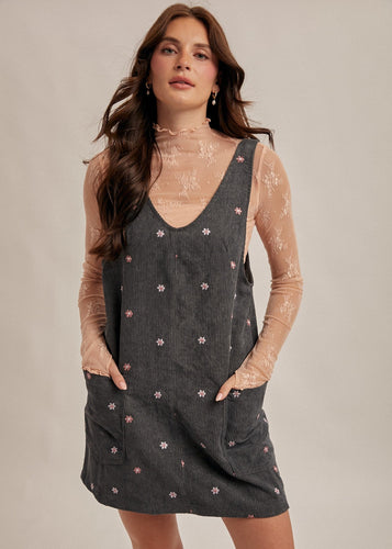 Corderoy Jumper Dress