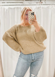 In Due Time Chunky Knit Sweater