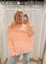 Load image into Gallery viewer, Corded Crewneck in Pink