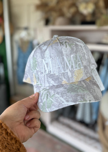 MAMA Camo Trucker Hat