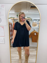 Load image into Gallery viewer, Running Errands Dress In Black