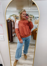 Load image into Gallery viewer, Colorblock Pullover Sweatshirt
