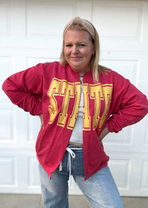 State Split Cardigan