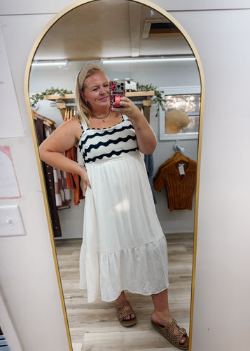 Ric Rac Midi Dress