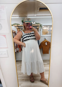 Ric Rac Midi Dress