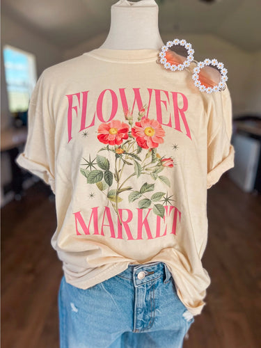 Flower Market Graphic Tee