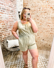 Load image into Gallery viewer, Sippin&#39; Sweet Tea Romper