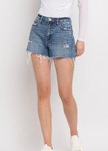 Load image into Gallery viewer, Medium Wash Vervet Denim Short