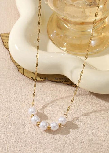 Pearl Beaded Necklace