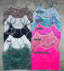 Double Strap Ribbed Brami