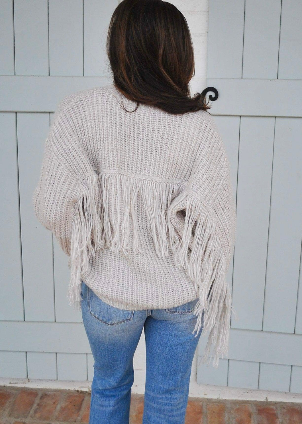 Emma Fringe Sweater