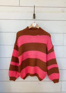 Candy Coated Stripe Sweater