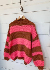 Candy Coated Stripe Sweater